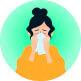 Cover Nose and Mouth When Sneezing